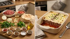 Κεϊμά γιαουρτλού στο ταψί: κιμάς με πίτες και κρέμα γιαουρτιού αντί για μπεσαμέλ