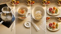 Αμυγδαλωτά «φρουτάκια» χωρίς ψήσιμο – βήμα βήμα για τέλειο πλάσιμο