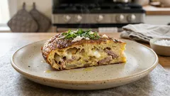 Σφουγγάτο με απάκι και ξινή μυζήθρα: αφράτο στο τηγάνι σε 10 λεπτά