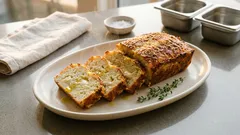 Κορμός κουνουπιδιού με πατάτα και τυριά στον φούρνο – κόβεται σε τέλειες φέτες