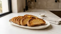 Παξιμάδια πορτοκαλιού με ελαιόλαδο και σουσάμι – διπλοψημένα, πάντα τραγανά