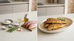 Μπαρμπούνια τηγανητά με δεντρολίβανο: τραγανά έξω, ζουμερά μέσα