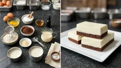 Σπιτικές γαλακτοφέτες με αφράτο κακάο και βελούδινη κρέμα — κόβονται τέλεια