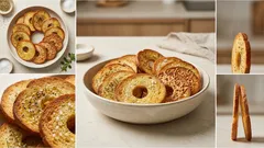Σπιτικά bake rolls στον φούρνο: τραγανά σε 10’ με μπαγκέτα και ό,τι καρύκευμα θέλετε