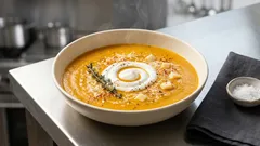 Κολοκυθόσουπα βελουτέ με ψητή κολοκύθα — κρεμώδης και πάντα πετυχημένη