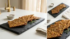 Seed crackers με λιναρόσπορο: τραγανά, low carb και πάντα πετυχημένα