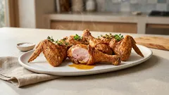 Τηγανητό κοτόπουλο σε μαρινάδα με ξινόγαλα – τραγανή κρούστα, ζουμερό μέσα