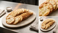 Σπιτικά αλμυρά κρακεράκια με βούτυρο & ελαιόλαδο: τραγανά σε 10 λεπτά